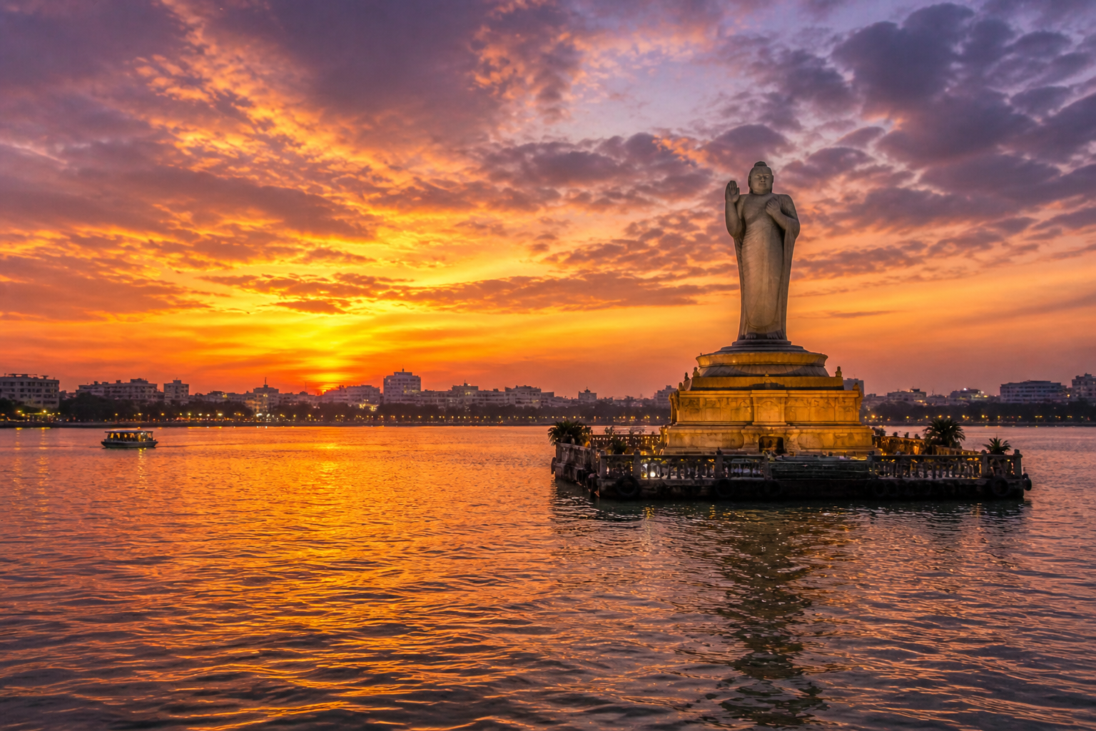 Hussain Sagar Lake - Heart of Hyderabad